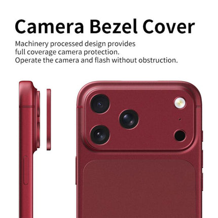 Kalebol Metal Hollow Lens Protection Ring, For iPhone 18 Pro, For iPhone 18 Pro Max
