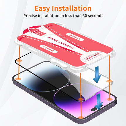 iPhone Magic Screen Protector with Alignment Tool