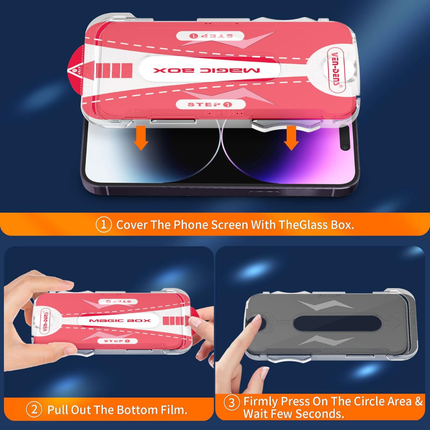 iPhone Magic Screen Protector with Alignment Tool