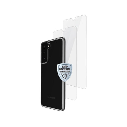 Samsung Galaxy S21 Plus Skech 3 Piece Kit (2 Film Screen Protectors + Clear Case)